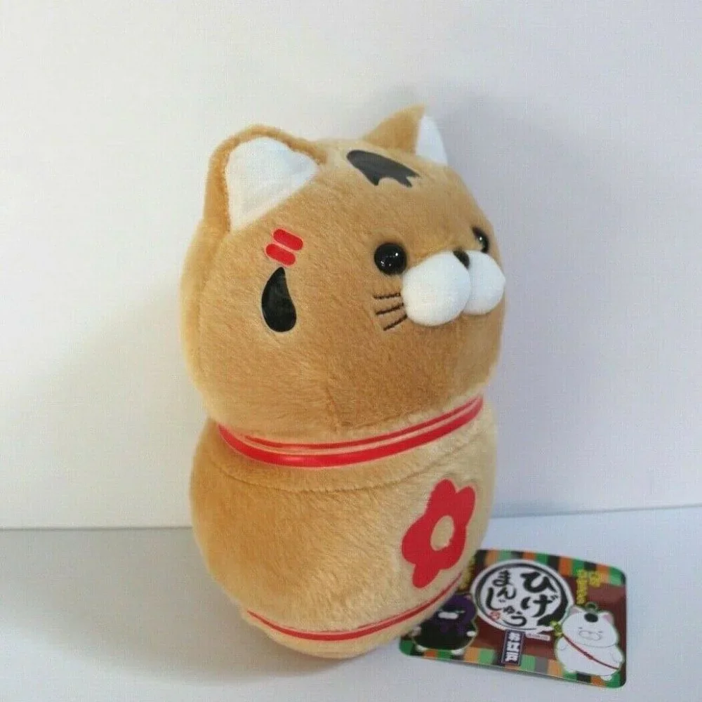 Amuse Ninja Cat Plush Ginger Kokeshi Doll 8